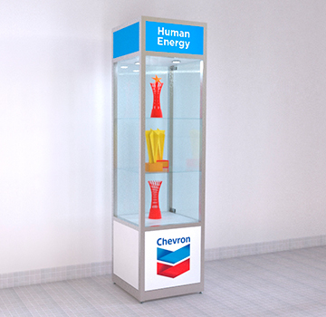 EXHIBIDORES TORRE PARA TROFEOS